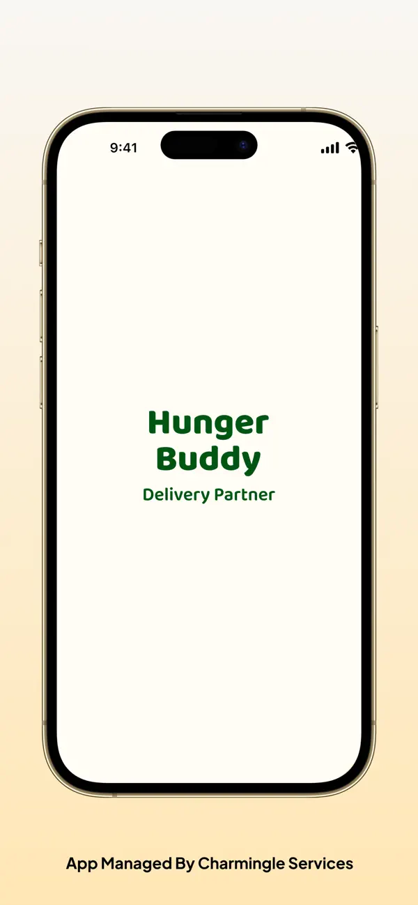 Screenshot #1 pour Hunger Buddy Delivery Partner