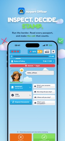Airport Officer iPhone screenshot