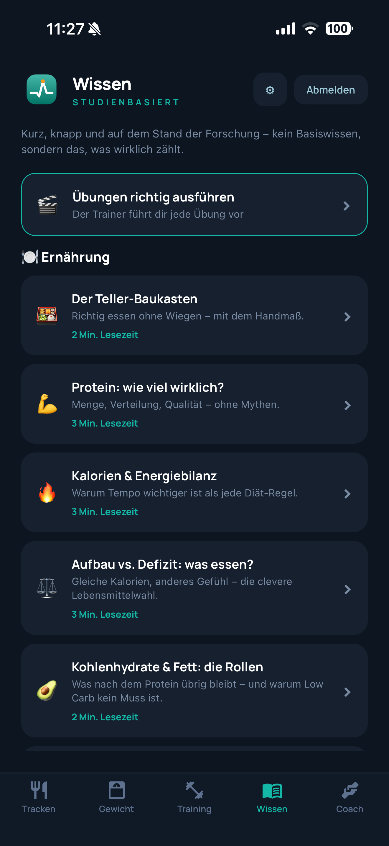 TrustFit – Fitness & Ernährung screenshot 8