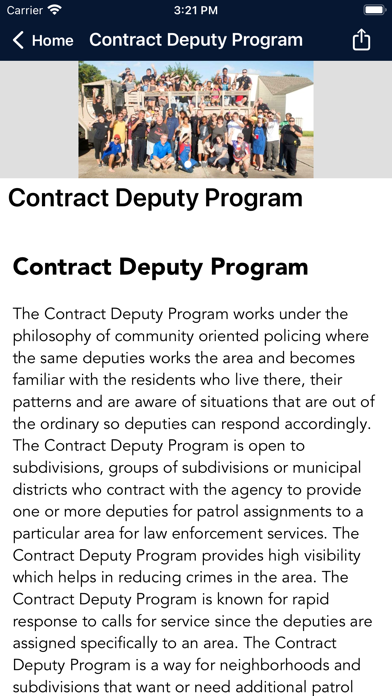 Harris Co Constable Precinct 4 Screenshot