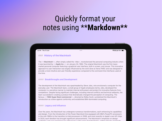 Screenshot #6 pour FiveNotes Mobile
