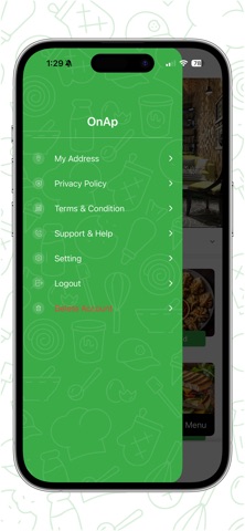 Onap - Food Delivery screenshot