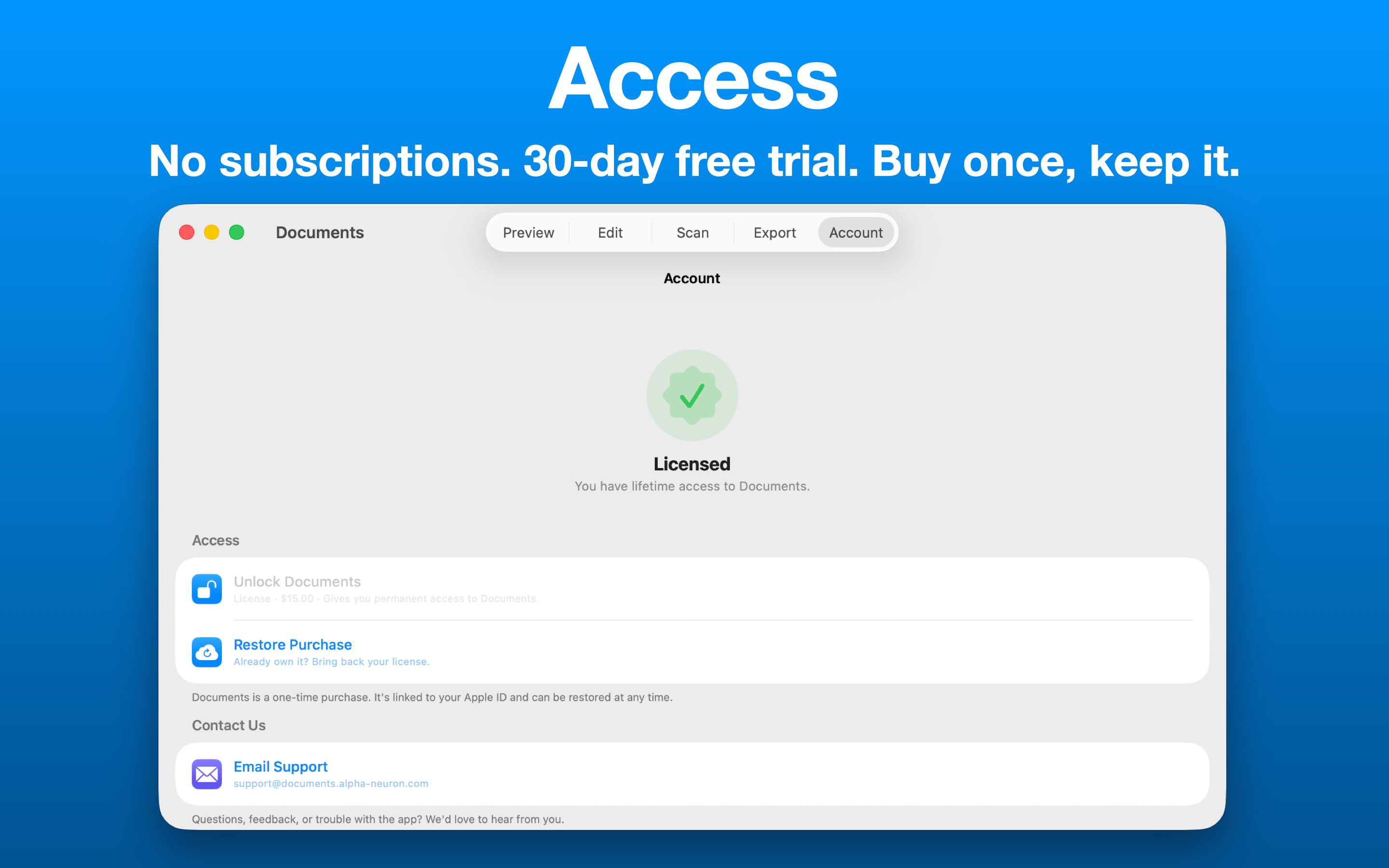 Alpha Neuron - Documents screenshot 26