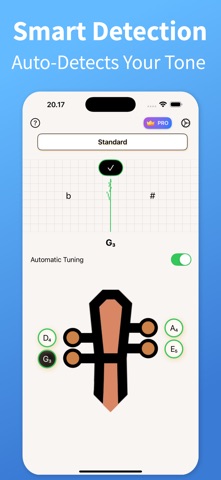 Violin Tuner - TuneGuide Screenshot 2 of 4