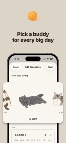 CatDays: Cat Countdown Screenshot 4 of 6