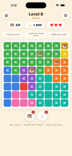 MoleDoku screenshot 2