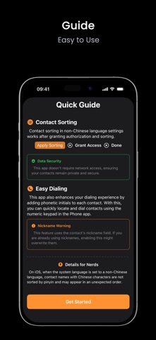 SortMyContacts screenshot