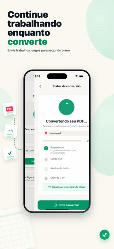 Conversor PDF para CSV screenshot 3 of 6