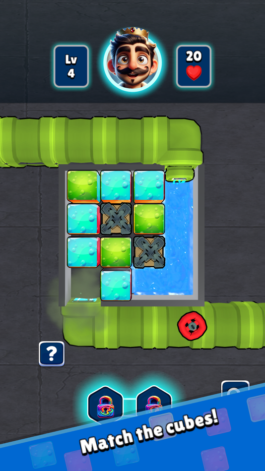#4. Cubix Path: Puzzle Match (iOS) By: Handler Oyun Yazılım Anonim Şirketi