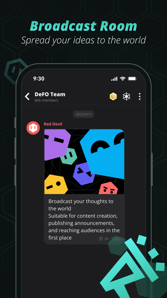 #4. DeFO - Web3 Member Community (iOS) 由: LUBAN PTE. LTD.