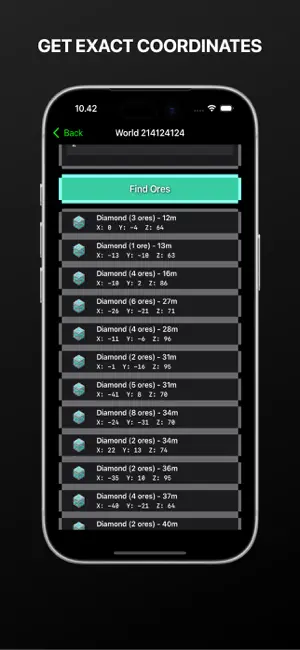 Diamonds Finder For Minecraft screenshot 3
