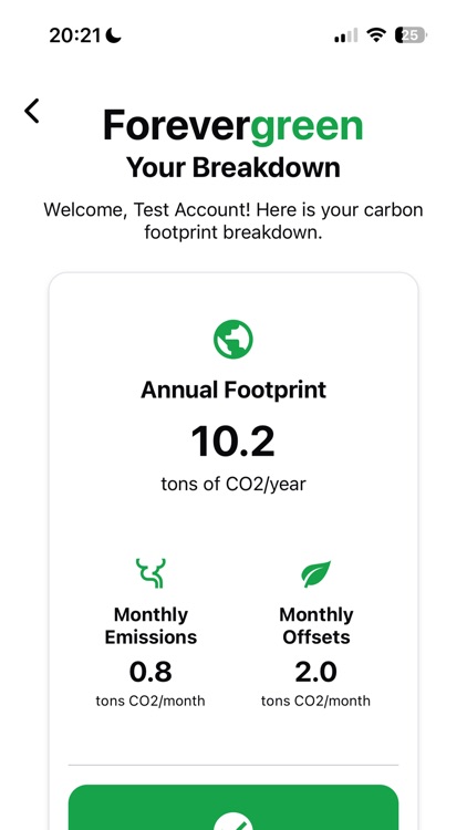 Forevergreen App