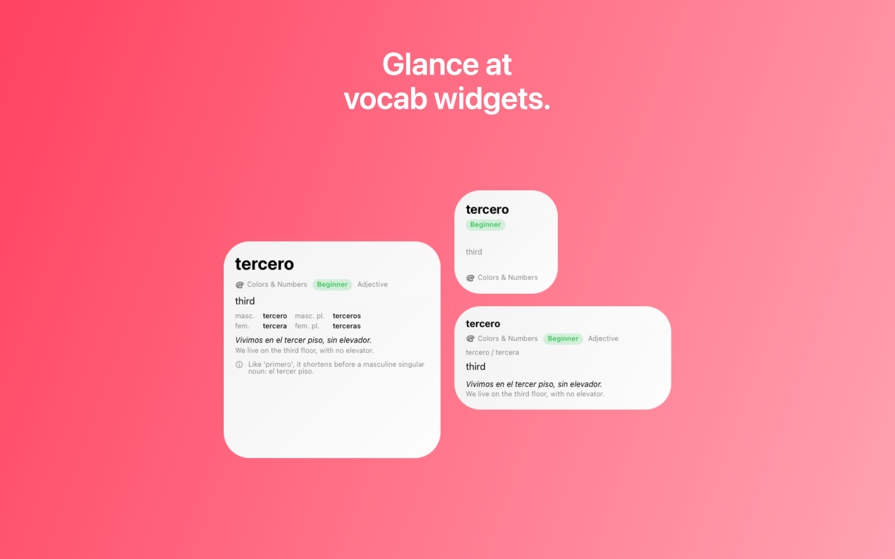 Vocablo: Learn Mexican Spanish screenshot 14