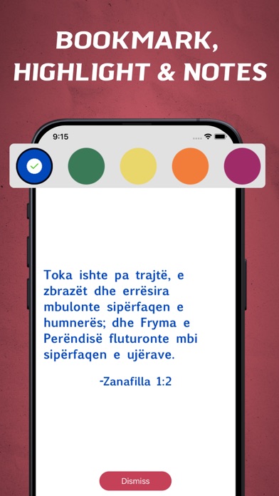 Albanian Bible - offline Screenshot