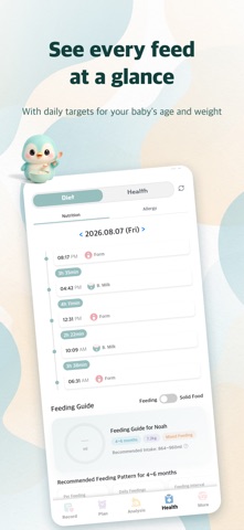 BebeSnap: AI Baby Care Tracker iPhone screenshot