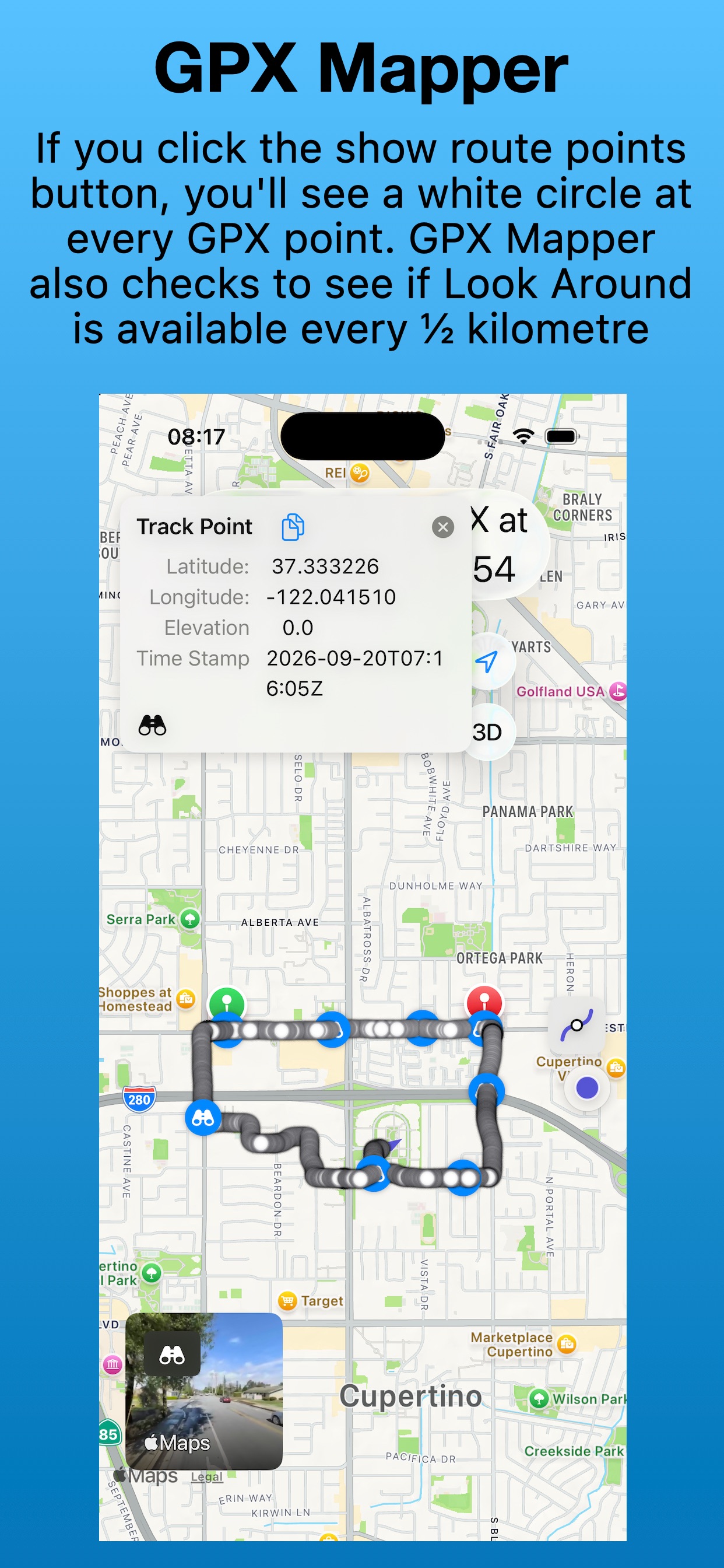 Screenshot 7 of GPX Mapper