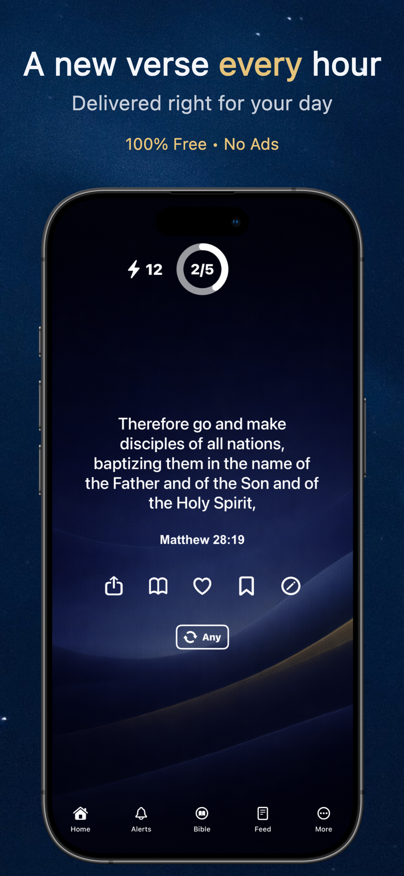 Bible Hour: Daily Verse Alerts