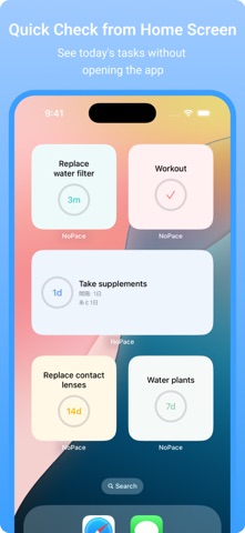 NoPace - Life Reminder screenshot