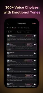 AI Voice Editor by Vozo screenshot #6 for iPhone