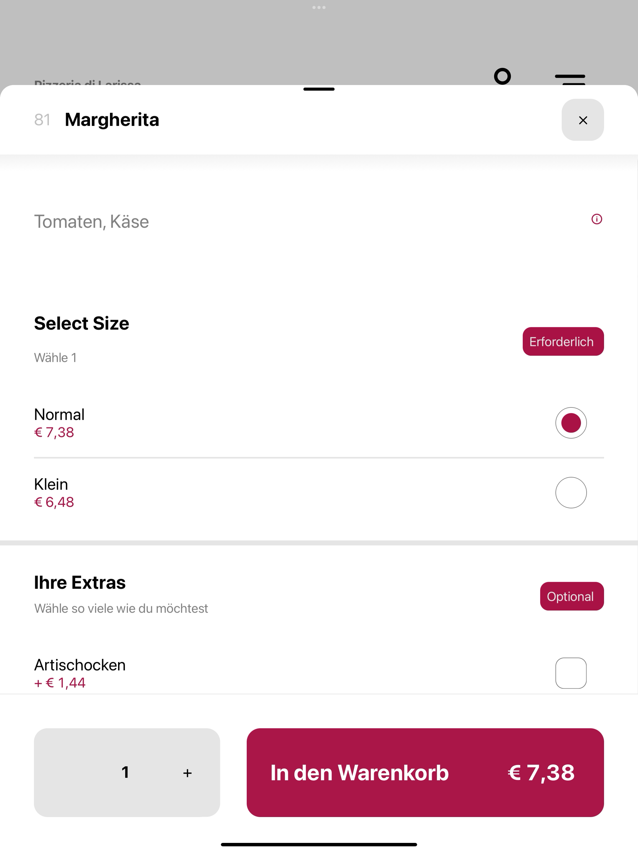 Pizzeria di Larissa screenshot 7