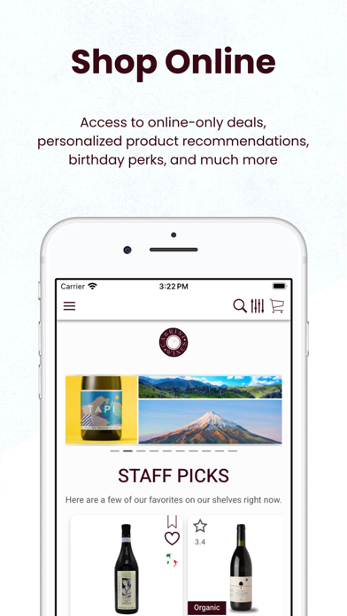 Cabrini Wines & Spirits Screenshot