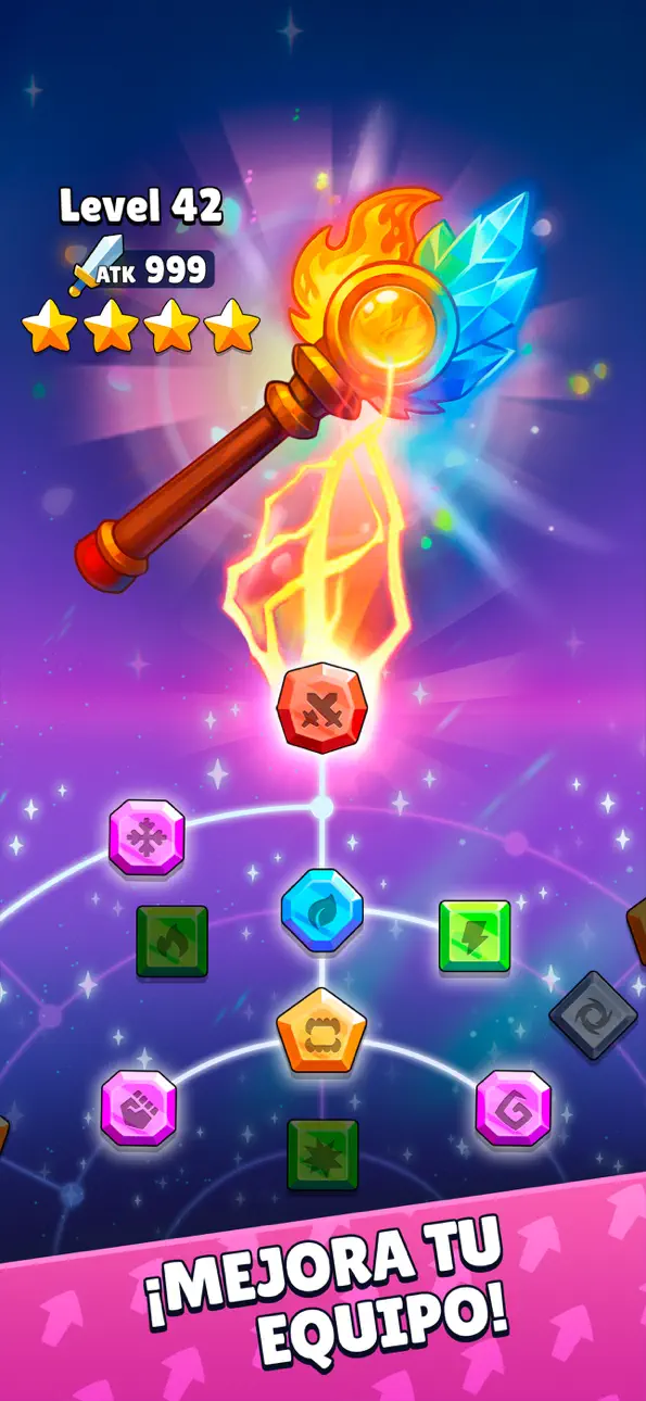 Wizard Tower Defense Idle Game iOS Mod IPA screenshot 4 - iOS game interface
