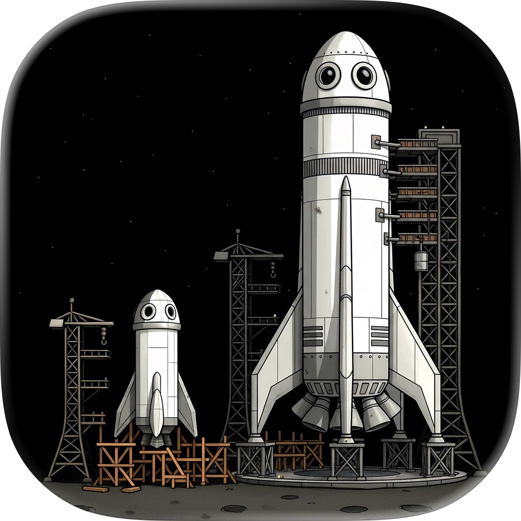 Apple App Store cover for Idle Space Company
