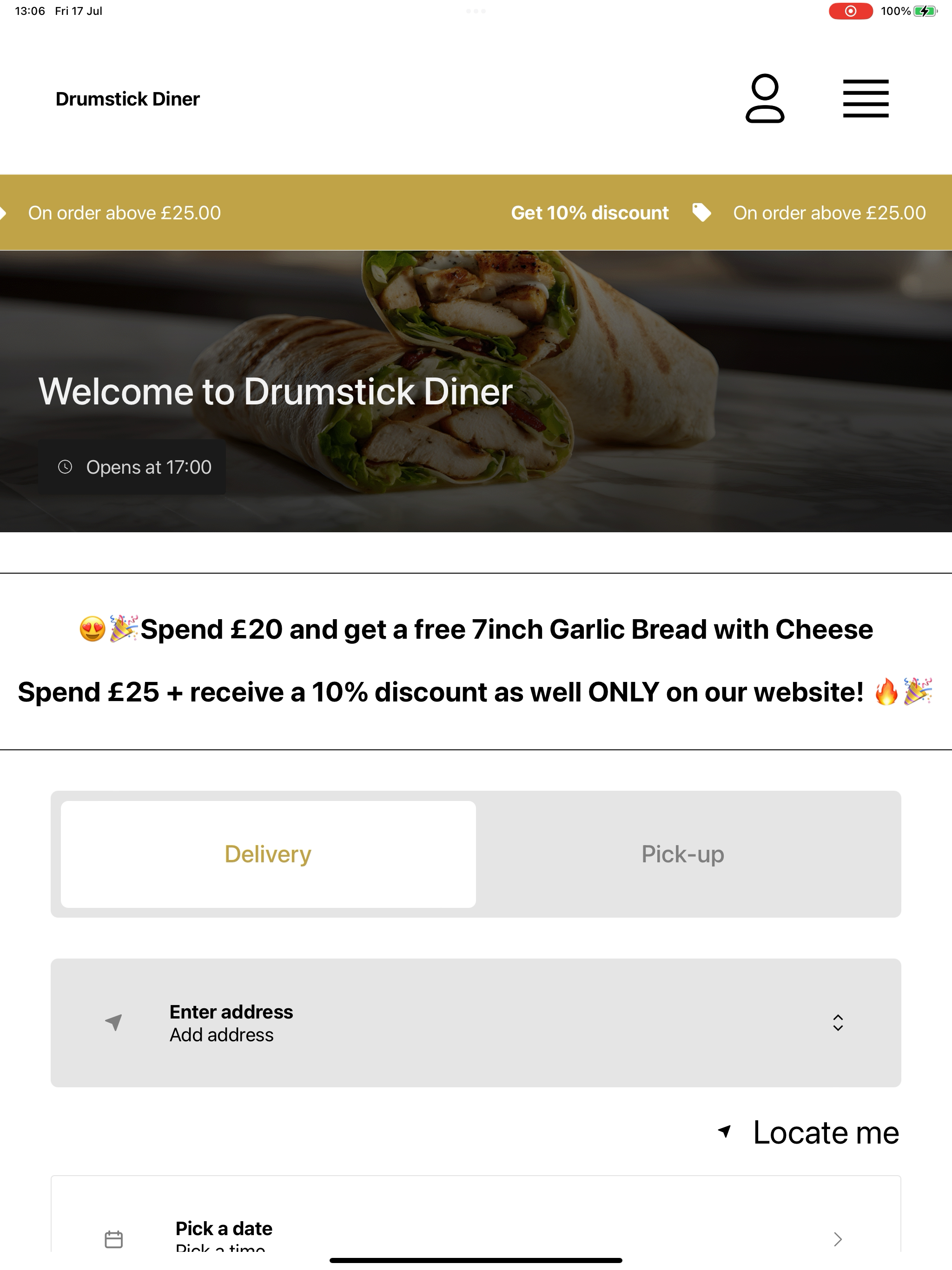 THE DRUMSTICK DINER screenshot 11