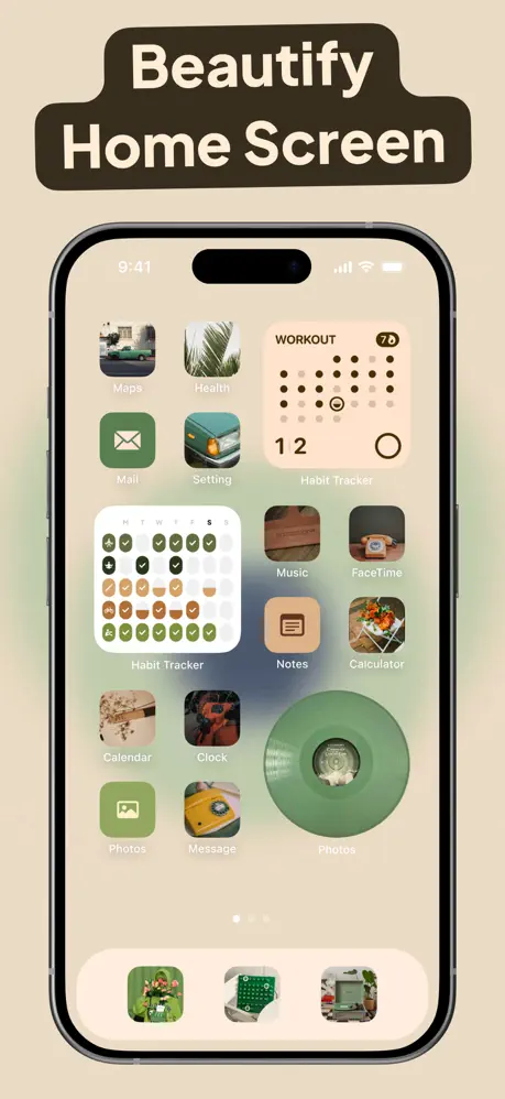 Habit Tracker Widget 良好习惯养成应用截图