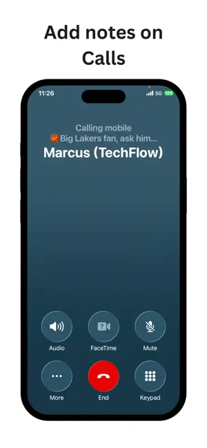 Add notes on calls - CallNotes screenshot 1