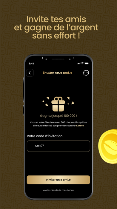 Koree: Vos achats récompensés! Screenshot
