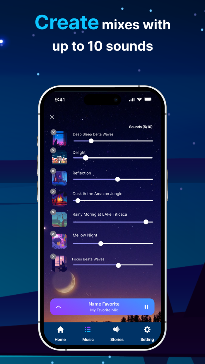 Easy Sleep Sounds and Stories