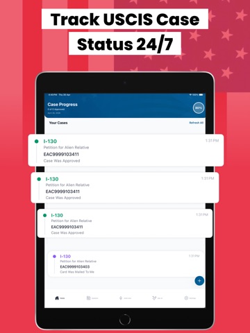 Case Tracker for NVC & USCIS iPad screenshot 1