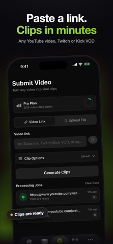 Autoclip: Clip Maker & Editor Screenshot 2 of 6