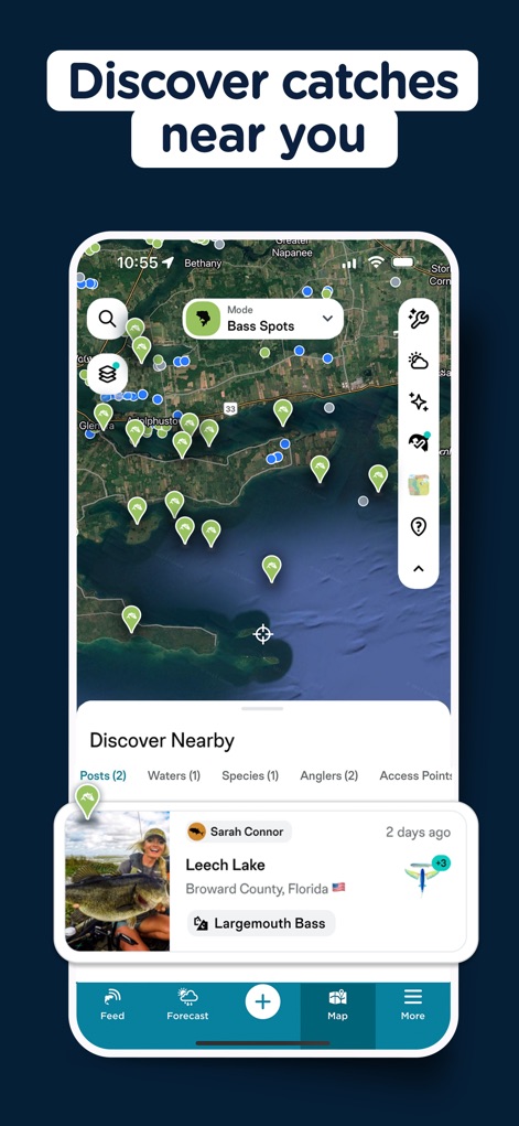 FishAngler - Fish Finder App - Sports App | MWM