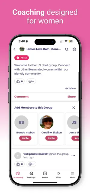 Ladies Love Golf screenshot 1