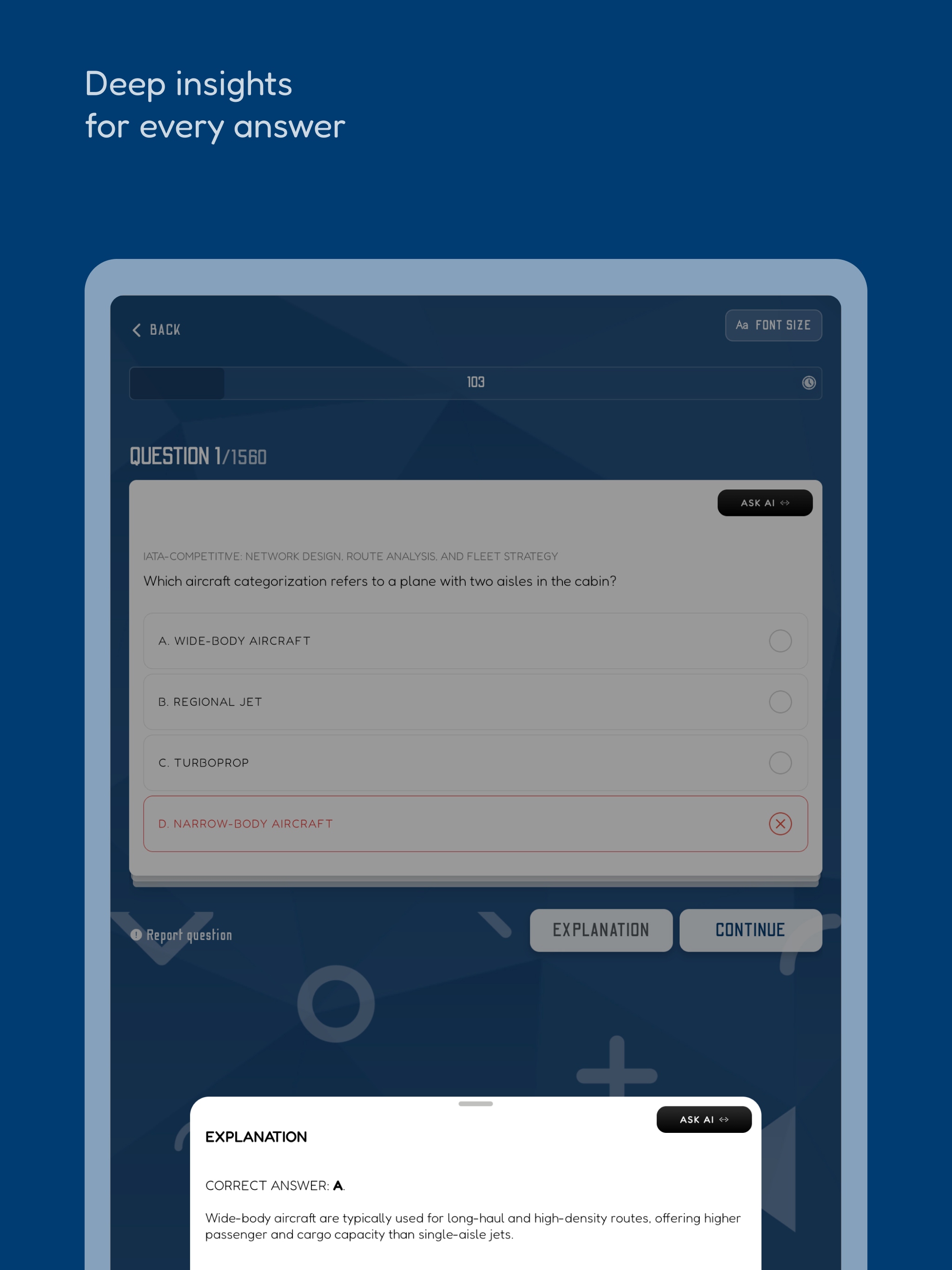 IATA Exam Prep: with AI screenshot 11