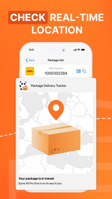‎Package Delivery Tracker App Screenshot