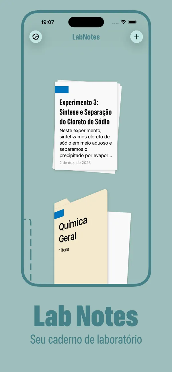 #1. Lab Notes (iOS) di: Vicente Parmigiani