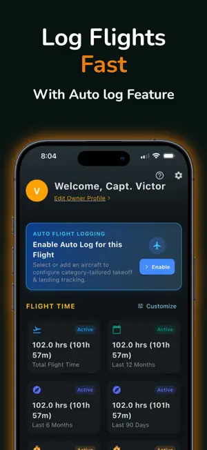 AeroLedger Pilot Logbook screenshot 1