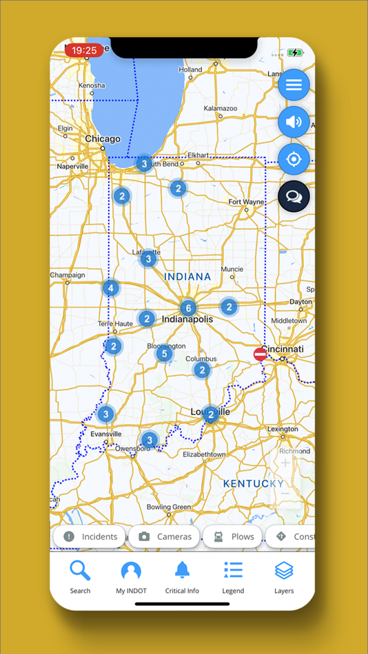 #7. INDOT Trafficwise (iOS) By: Castle Rock Associates, Inc.