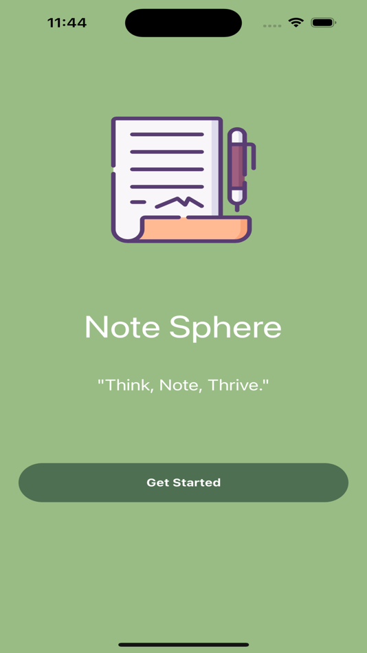 #4. Notes Sphere (iOS) 来自: Labh Bothra