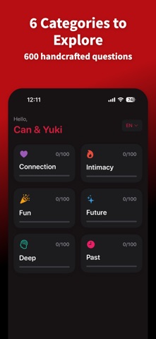 Garnet: Couples Questions Screenshot 3 of 6