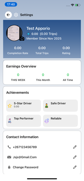 Dumela Pula Driver Screenshot 2 of 4