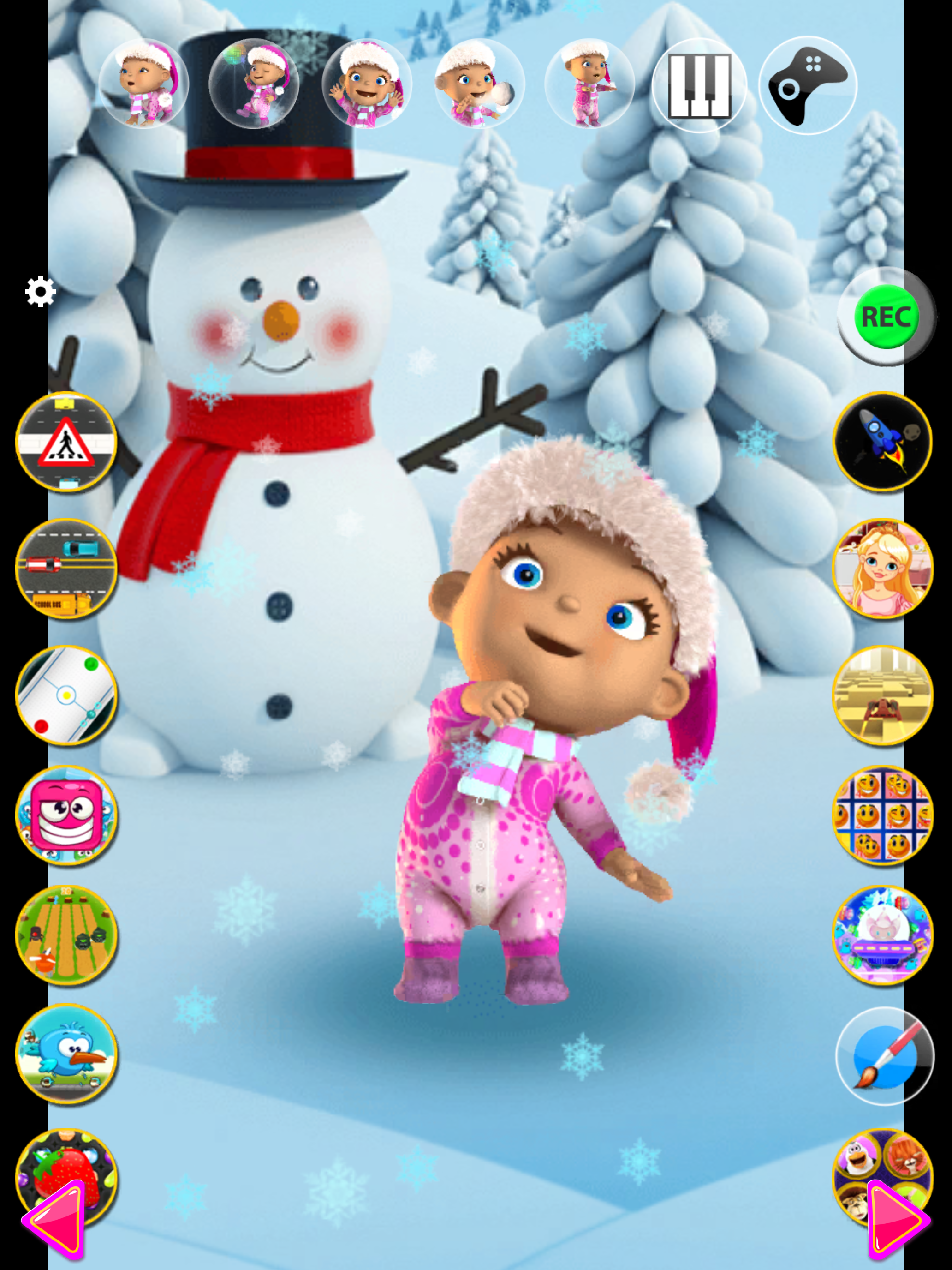 Talking Baby Babsy Winter Fun screenshot 18