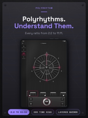 Metronome Lab: BPM Counter iPad screenshot