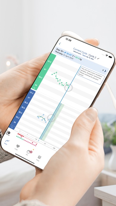 OvuSense Cycle & PCOS Tracker Screenshot
