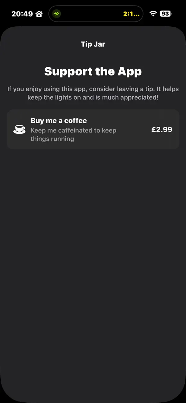 #5. Server Checker (iOS) Ved: Clint Yarwood