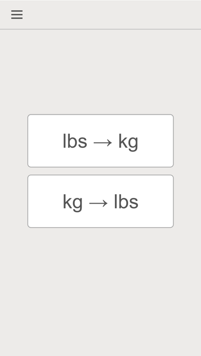 lbs kg converter Screenshot