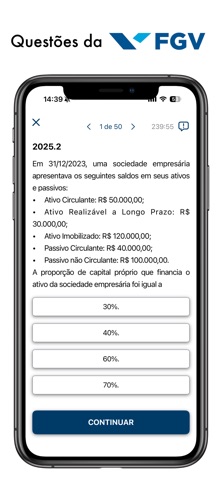 Simulado CFC - Prova Questões Screenshot 2 of 6